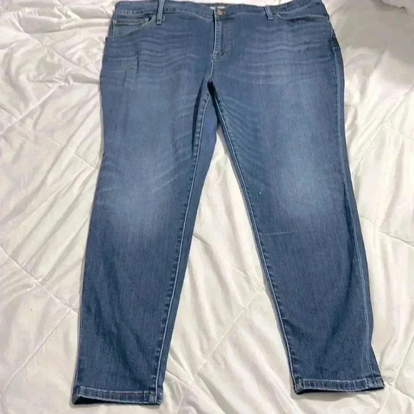 Madewell Plus Curvy High-Rise Skinny Jeans Plus Size 37 - Picture 1 of 7